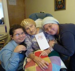 Picture of Booba, Penina and Auntie Sandy.