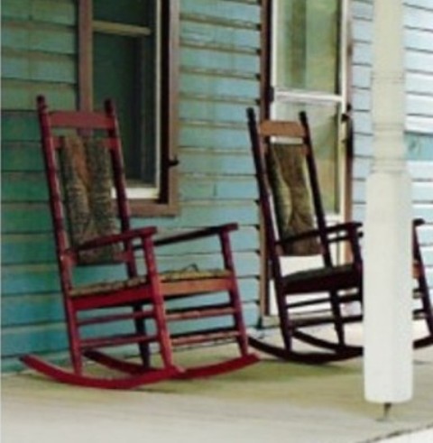 Two rocking chairs
